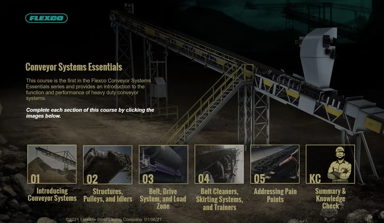 Flexco Essentials Curriculum released evidence frame 1